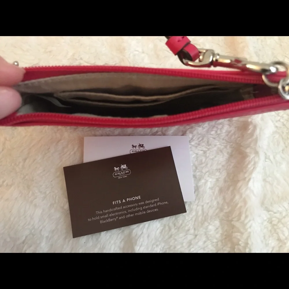 Coach Legacy Leather Mini Rory Bag and Wristlet - Picture 7 of 9